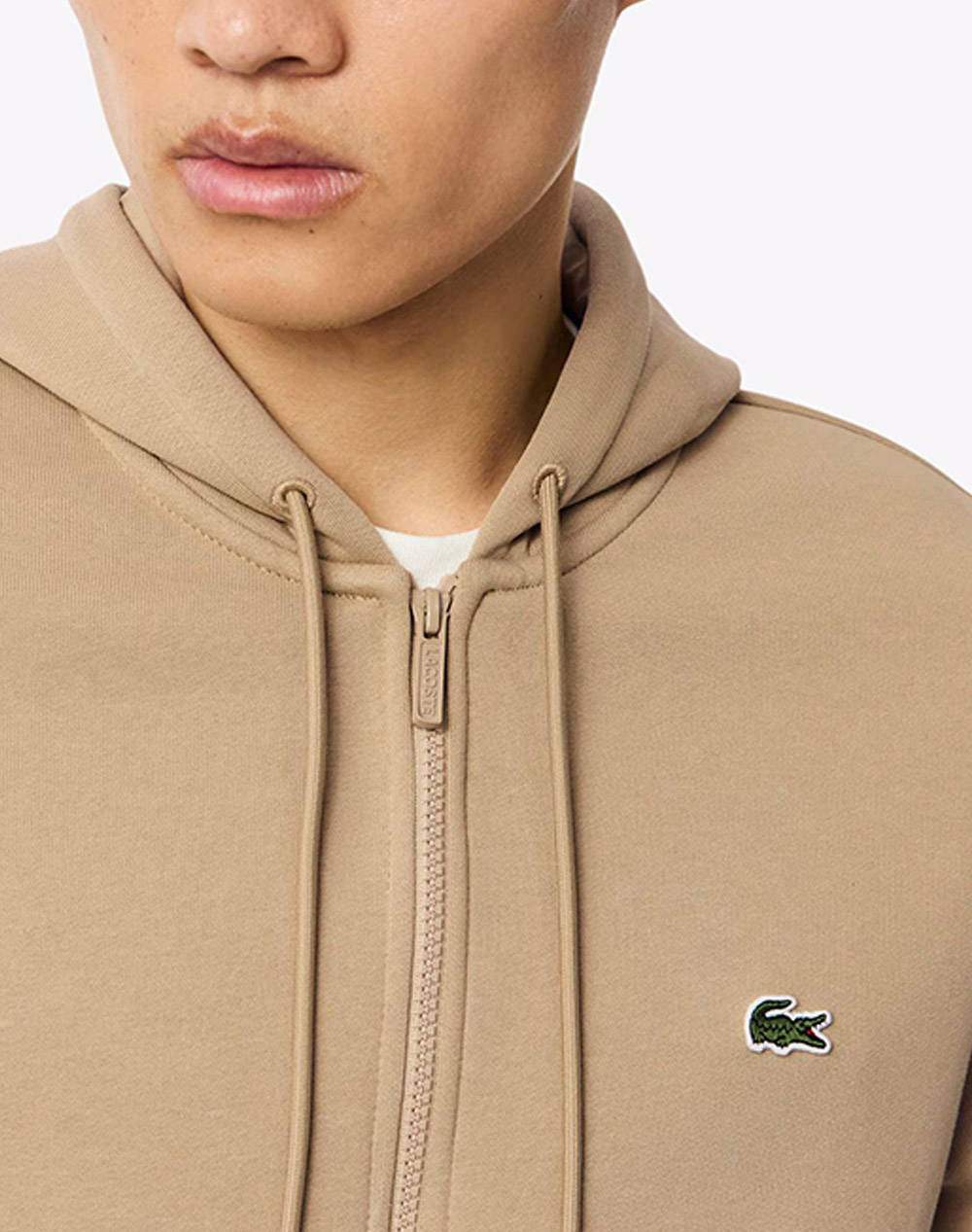 LACOSTE ΖΑΚΕΤΑ ΦΟΥΤΕΡ ΜΜ SWEATSHIRT 3SH9626-02S Biege φωτογραφία