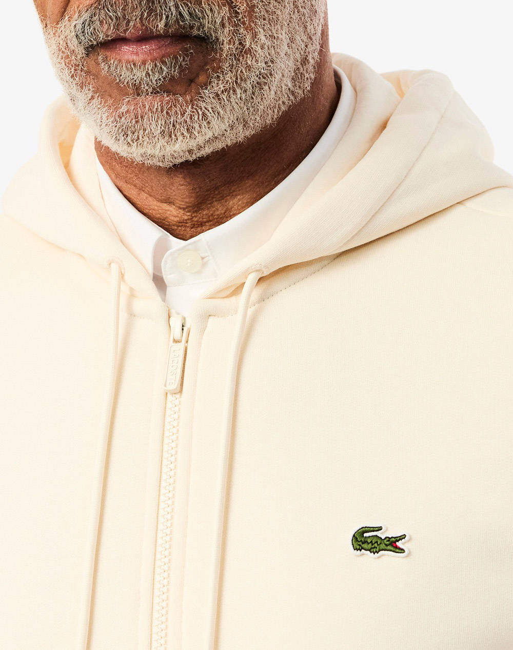 LACOSTE ΖΑΚΕΤΑ ΦΟΥΤΕΡ ΜΜ SWEATSHIRT 3SH9626-XFJ Cream φωτογραφία