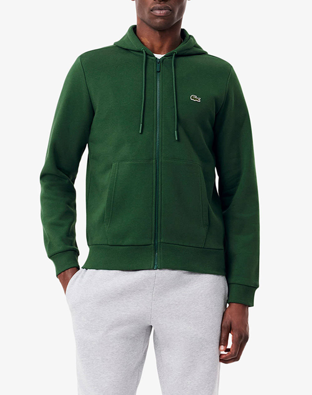 LACOSTE LACOSTE ΖΑΚΕΤΑ ΦΟΥΤΕΡ ΜΜ SWEATSHIRT 3SH9626-132 Green