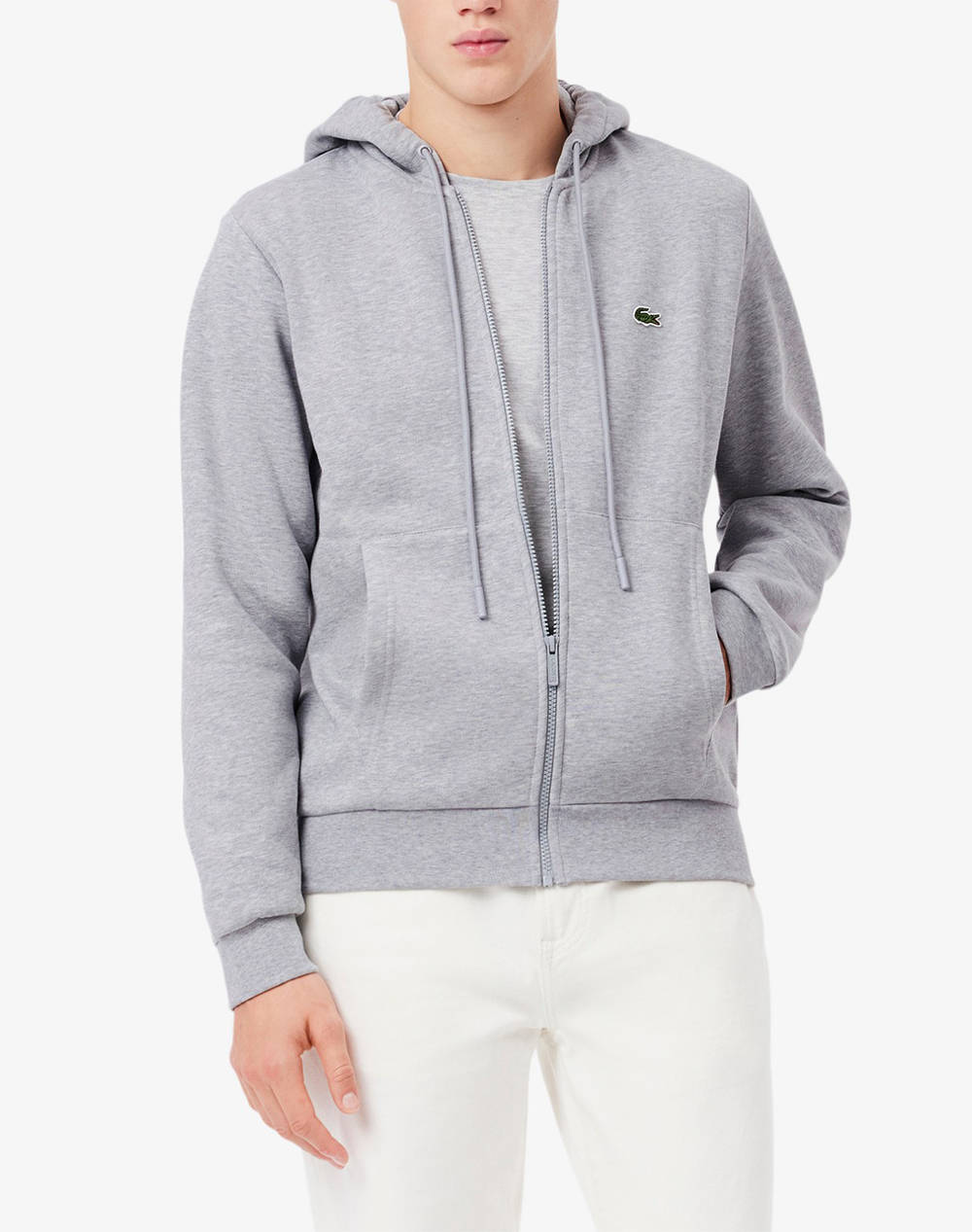 LACOSTE ΖΑΚΕΤΑ ΦΟΥΤΕΡ ΜΜ SWEATSHIRT 3SH9626-CCA Gray