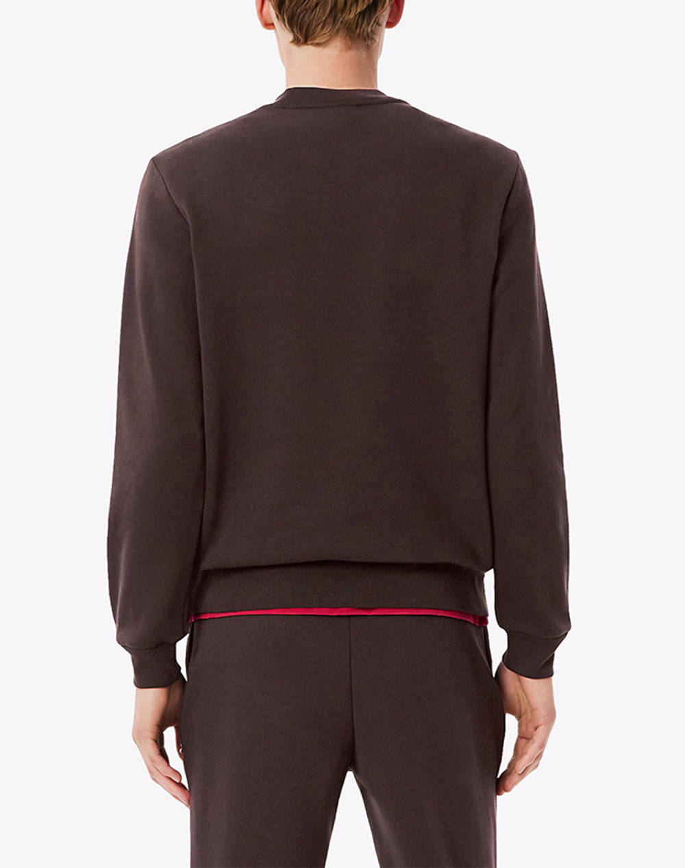 LACOSTE ΜΠΛΟΥΖΑ ΦΟΥΤΕΡ ΜΜ SWEATSHIRT 3SH9608-SKB Brown φωτογραφία