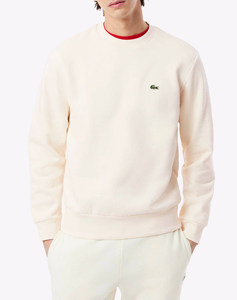 Ανδρικά ρούχα και beachwear lacoste σε εκρου