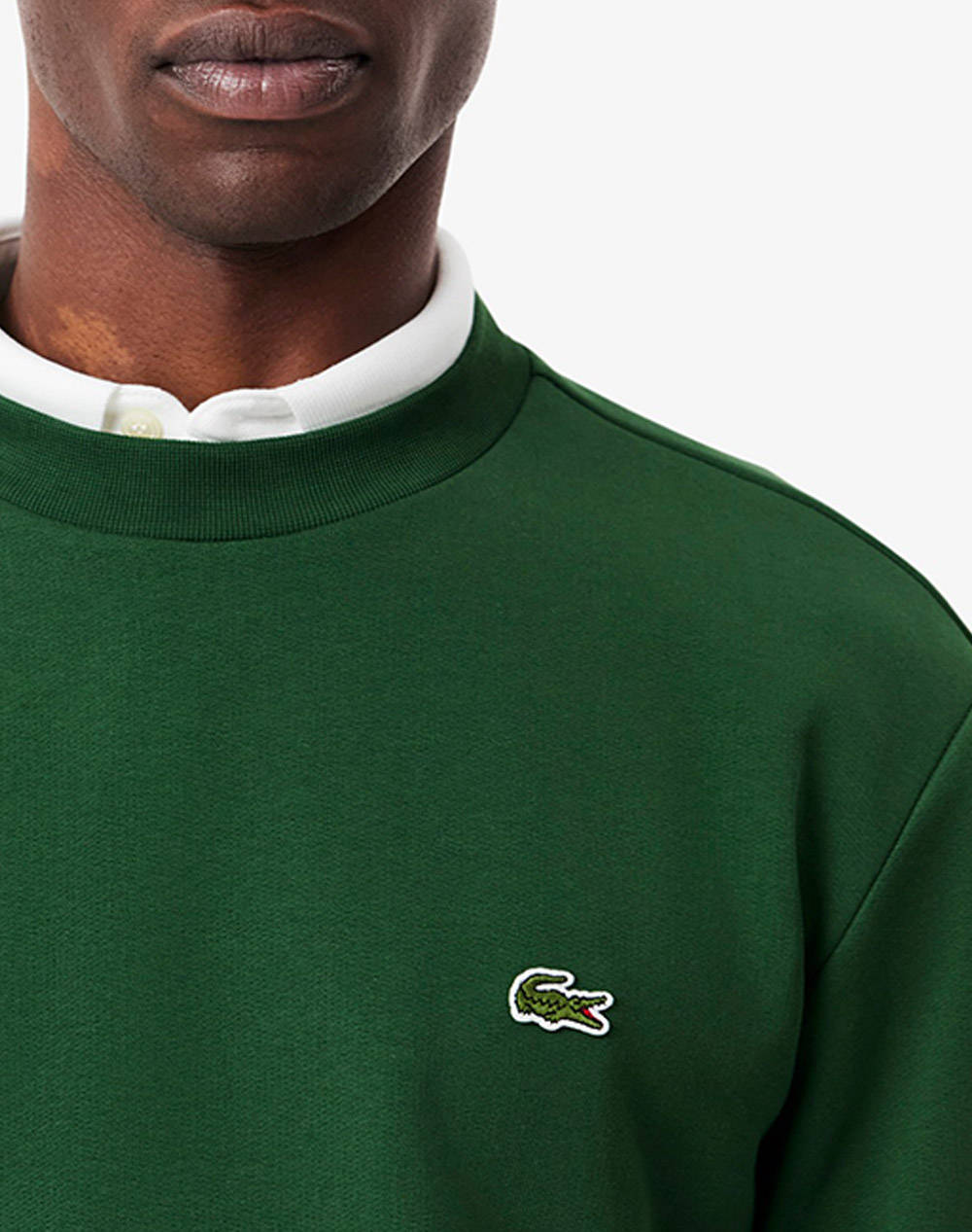 LACOSTE ΜΠΛΟΥΖΑ ΦΟΥΤΕΡ ΜΜ SWEATSHIRT 3SH9608-132 Green φωτογραφία