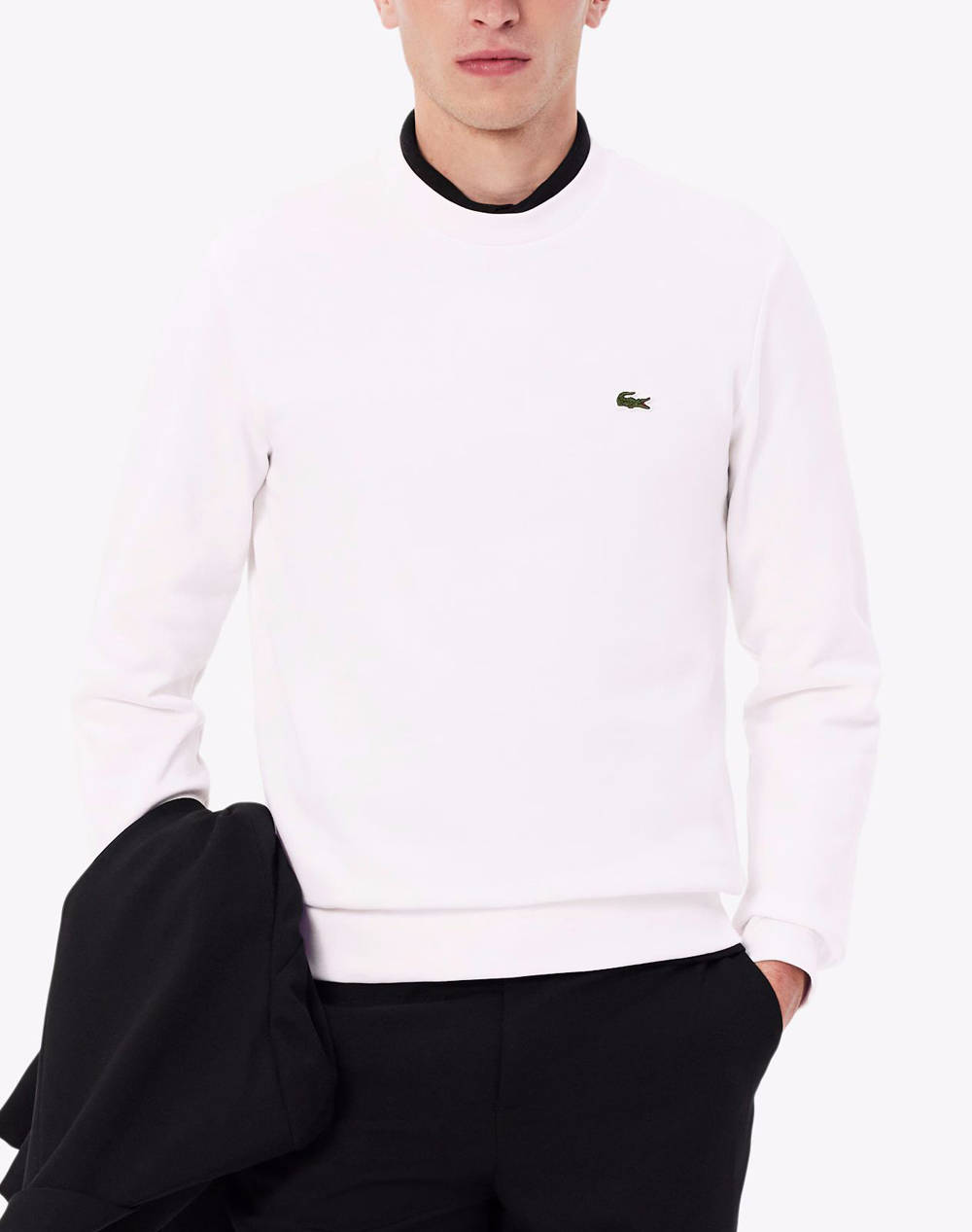 LACOSTE ΜΠΛΟΥΖΑ ΦΟΥΤΕΡ ΜΜ SWEATSHIRT 3SH9608-001 White