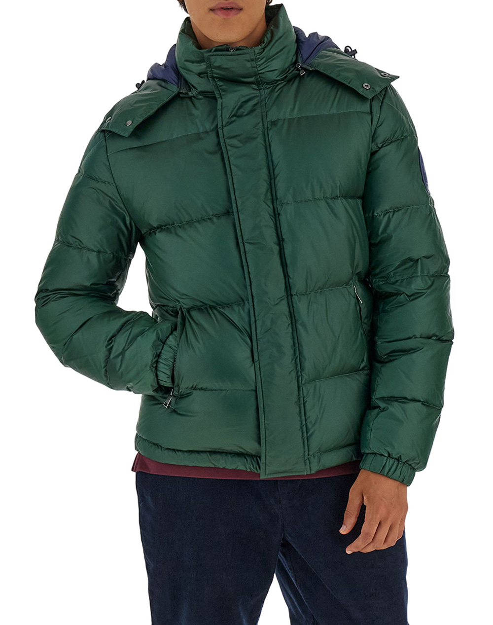 LA MARTINA LA MARTINA ΜΠΟΥΦΑΝ MAN OUTDOOR IRIDISCENT NYLON 3LMMBO021-03230 Green