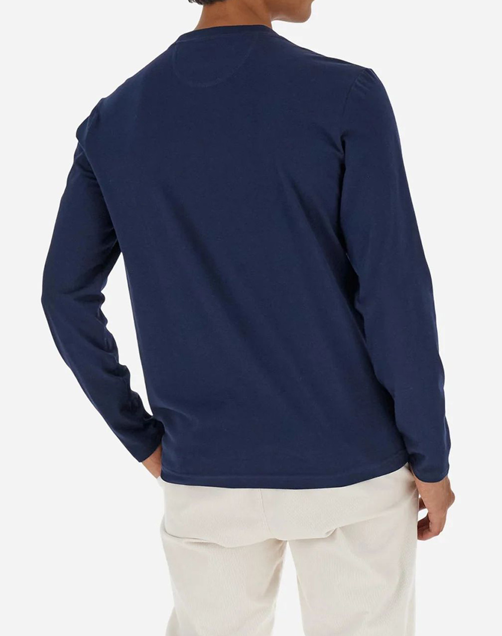 LA MARTINA ΜΠΛΟΥΖΑ T-SHIRT ΜΜ MAN L/S T-SHIRT JERSEY 3LMMBR301-07017 NavyBlue φωτογραφία