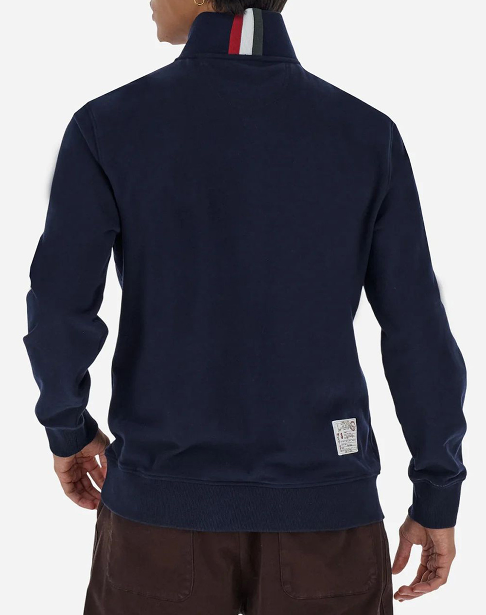LA MARTINA ΜΠΛΟΥΖΑ ΦΟΥΤΕΡ ΜΜ MAN HALF ZIP SWEATSHIRT HEAVY 3LMMBF308-07017 NavyBlue φωτογραφία