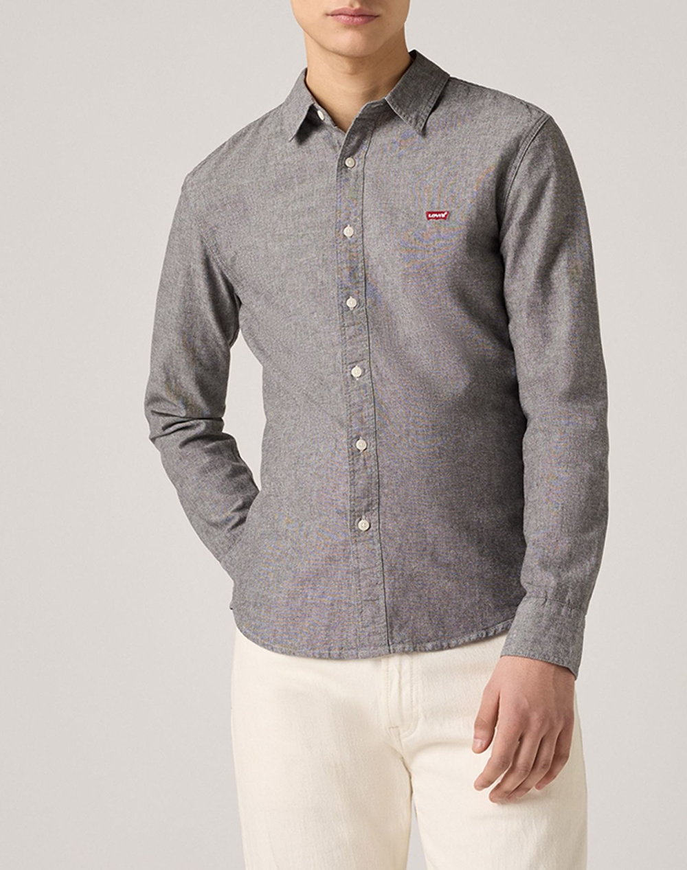 LEVIS LS BATTERY HM SHIRT SLIM 86625-0018-0018 Gray