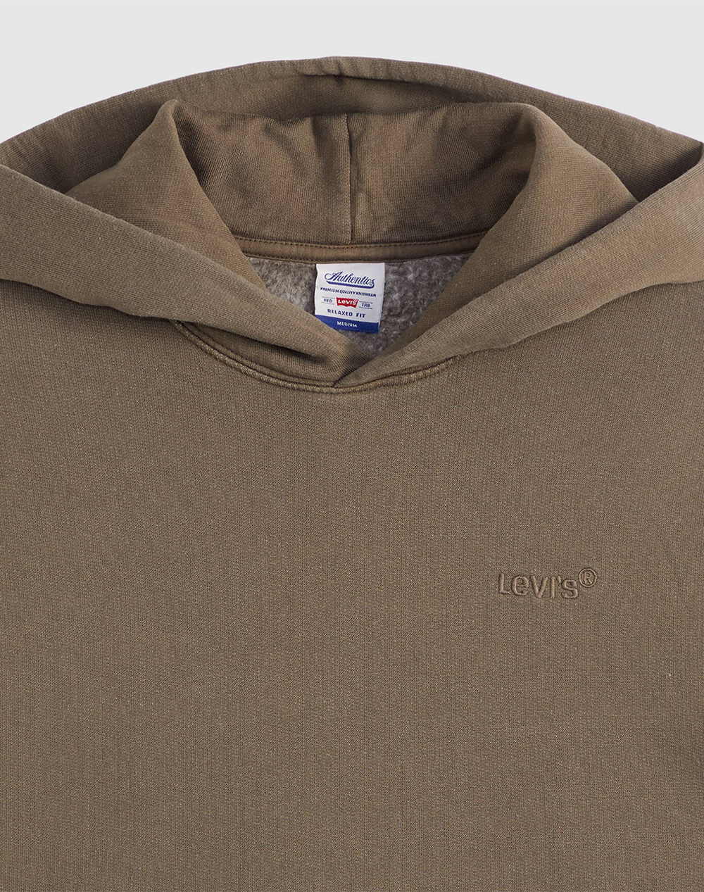 LEVIS THE AUTHENTIC HOODIE A8435-0033-0033 Brown φωτογραφία