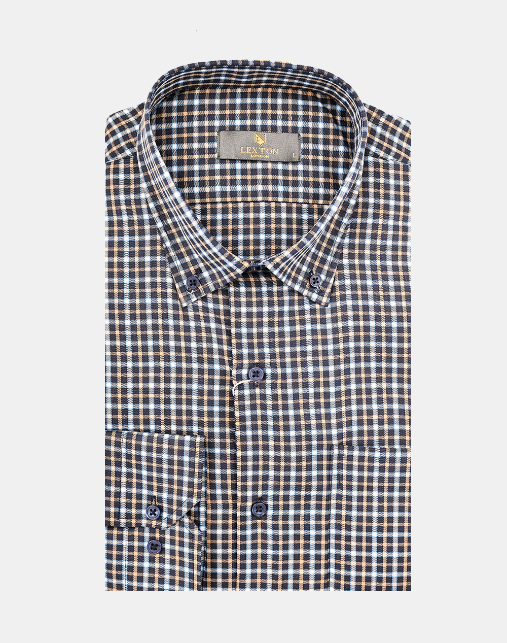 LEXTON ΠΟΥΚΑΜΙΣΟ 50% COTTON-50% POL. 11.36.LIMOGES-CAMEL Mixed