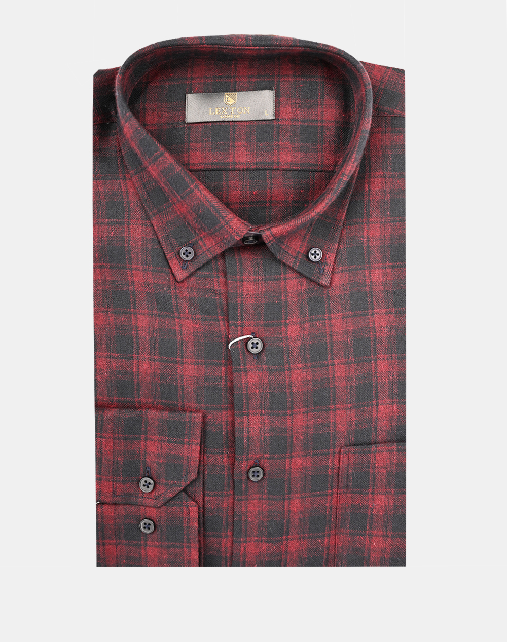 LEXTON ΠΟΥΚΑΜΙΣΟ 70% COTTON-30% POL. 11.36.RENNES-BORDEAUX Bordeux