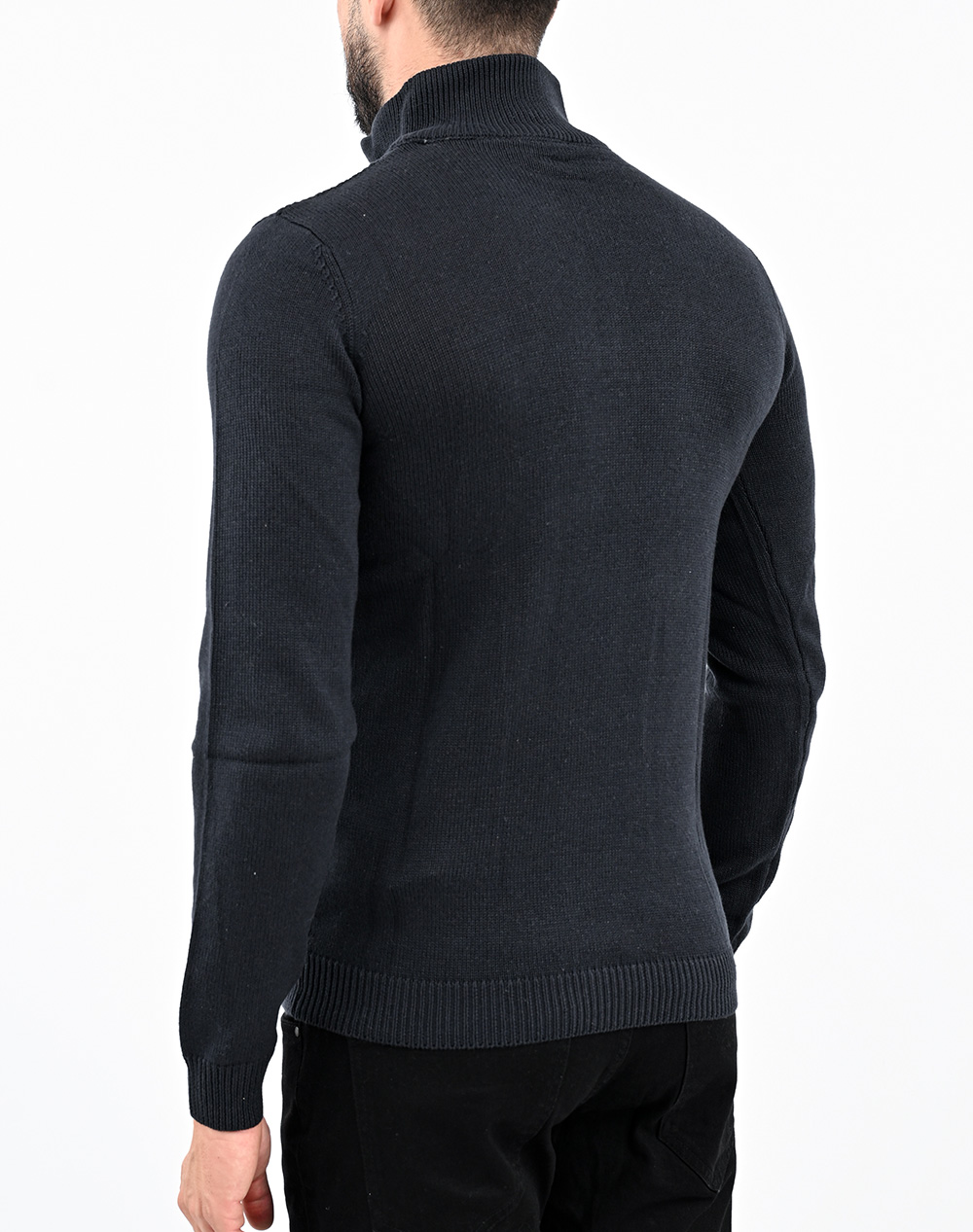 MARCUS Adult Men Knitwear 1040306-7105 DarkBlue φωτογραφία