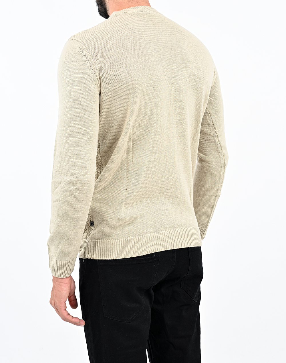 MARCUS Adult Men Knitwear 1040304-6079 Ecru φωτογραφία
