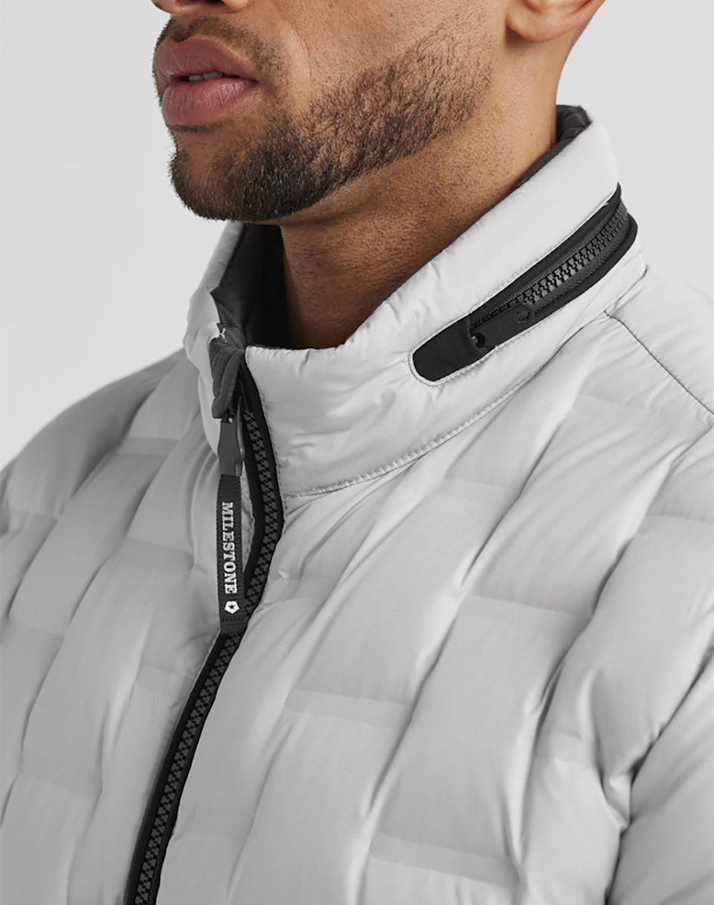 MILESTONE Salvio Textil Jacket 43034160065-11 OffWhite φωτογραφία