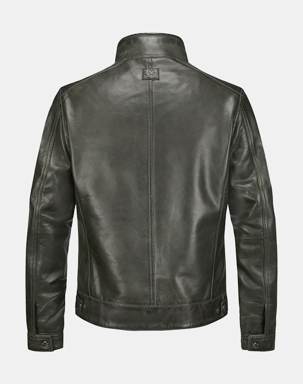 MILESTONE He-Lederjacke Nappa 53106321295-49 DarkOliveGreen φωτογραφία