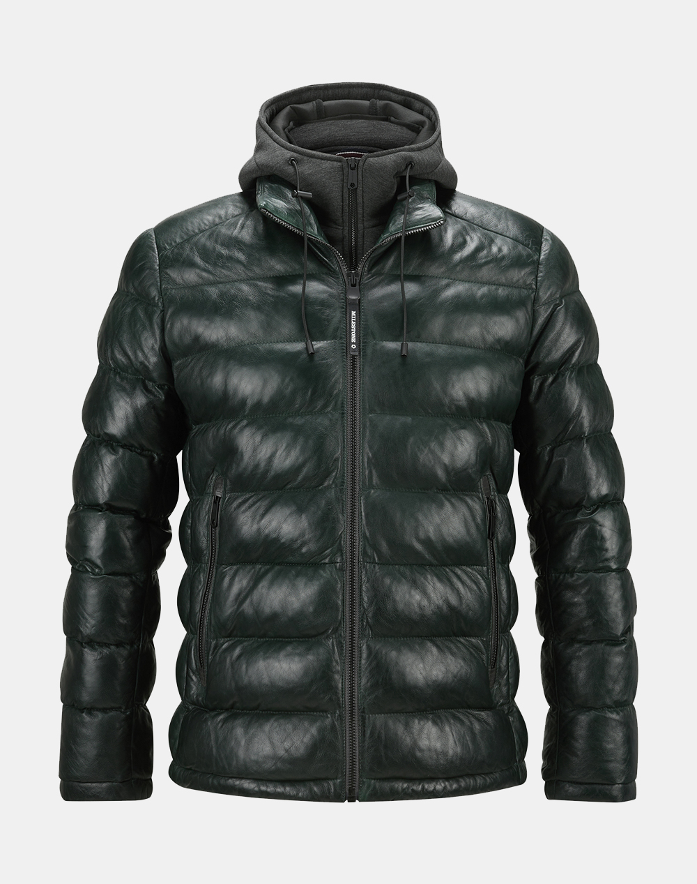 MILESTONE MILESTONE He-Lederjacke Nappa 53101921360-49 DarkGreen