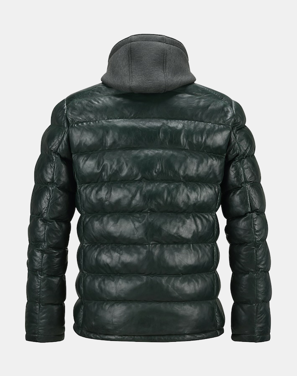 MILESTONE He-Lederjacke Nappa 53101921360-49 DarkGreen φωτογραφία