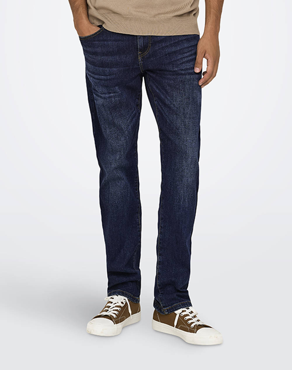 ONLY&SONS ONSWEFT REG. DB 6752 MAT DNM NOOS 22026752-Dark Blue Denim DenimDarkBlue