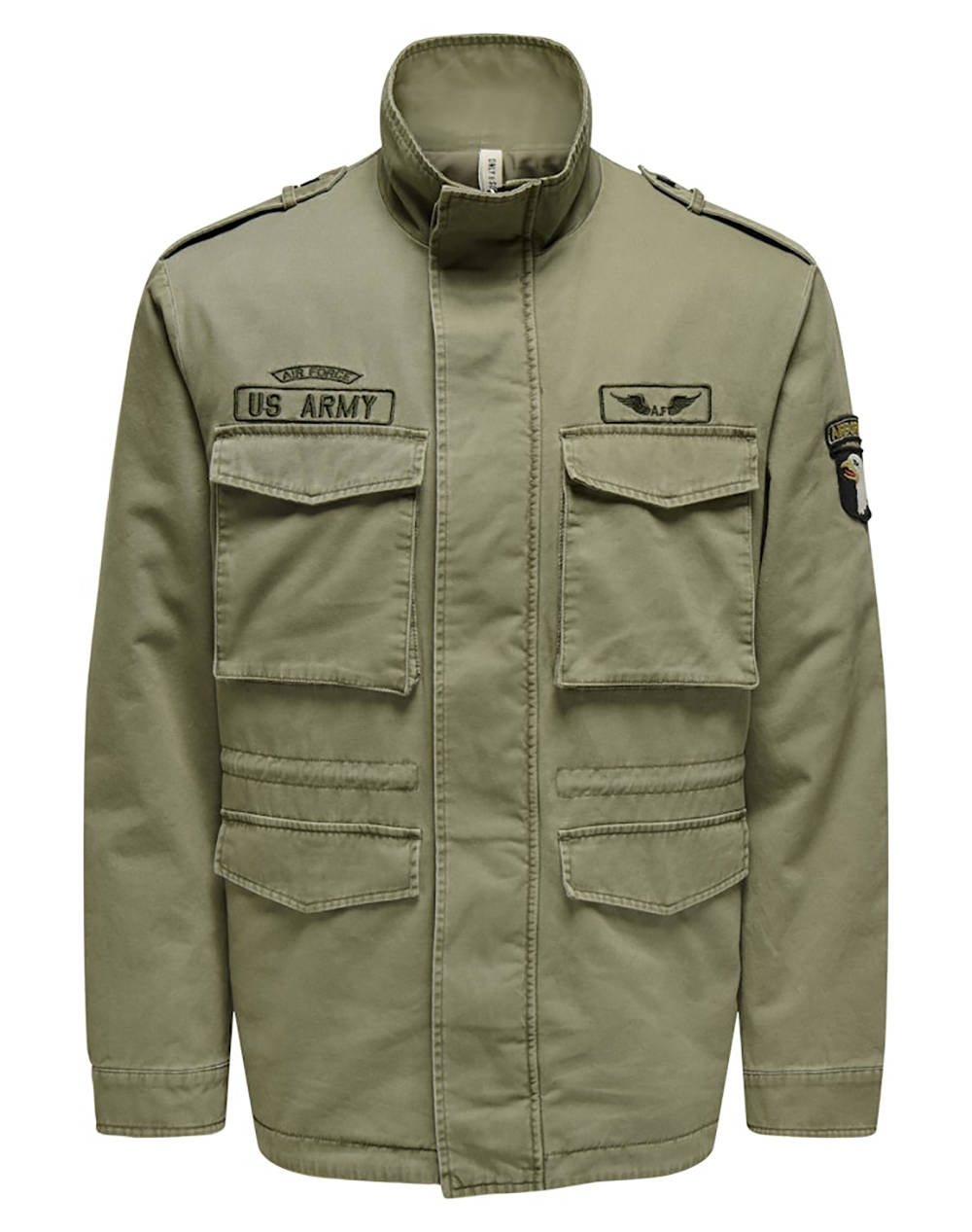 ONLY&SONS ONSGEO FIELD JACKET OTW 22030488-Olive NightEAGEL Olive φωτογραφία