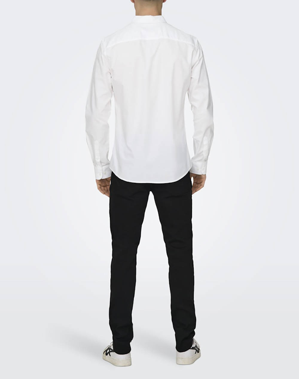 ONLY&SONS ONSALVARO SLIM LS OXFORD SHIRT NOOS FRML 22006479-WHITE White φωτογραφία