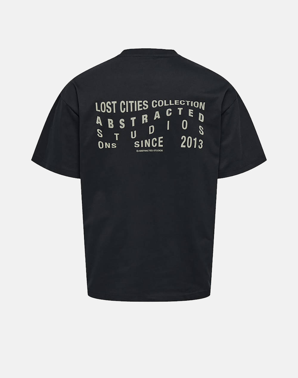 ONLY&SONS ONSPARKER SS LOOSE TEE 22035566-Jet BlackLOSTCITIES Black φωτογραφία