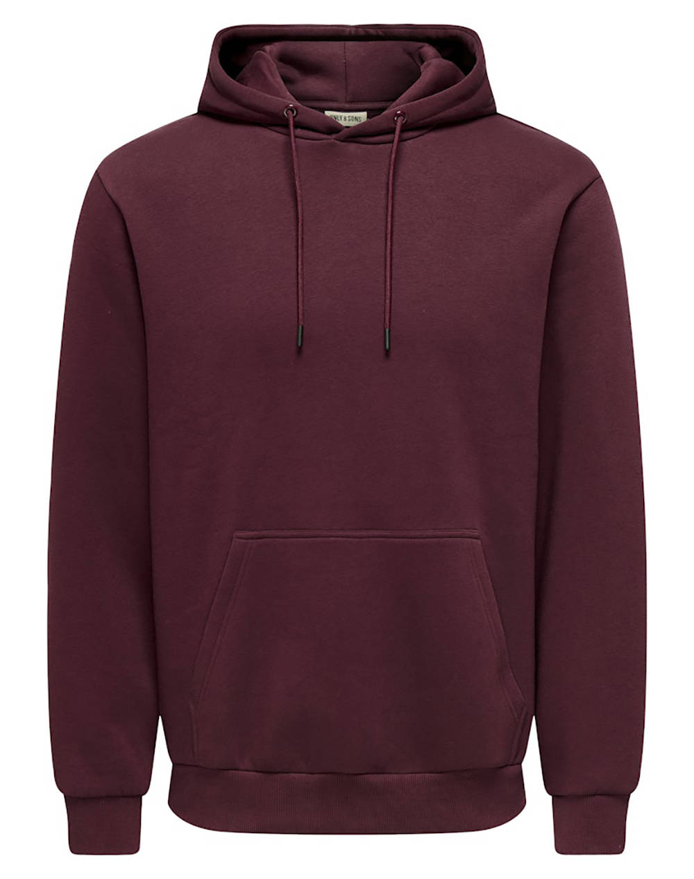 ONLY&SONS ONSCERES HOODIE SWEAT NOOS 22018685-Port Royale Bordeux φωτογραφία