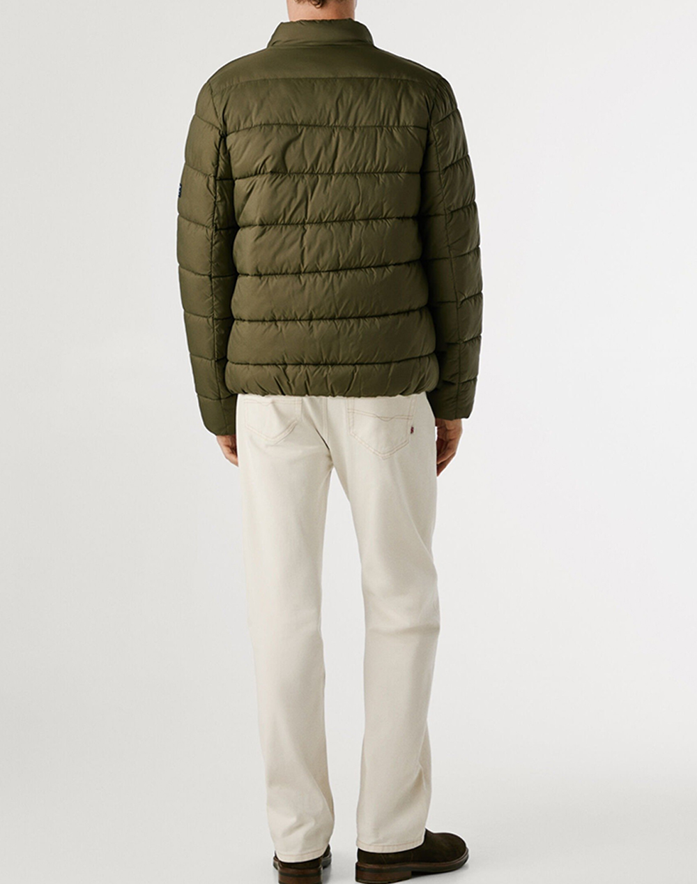 PEPE JEANS DROP 3A PUFFER JACKET ΜΠΟΥΦΑΝ ΑΝΔΡΙΚΟ PM4027171-679/MILITARY GRN ArmyGreen φωτογραφία