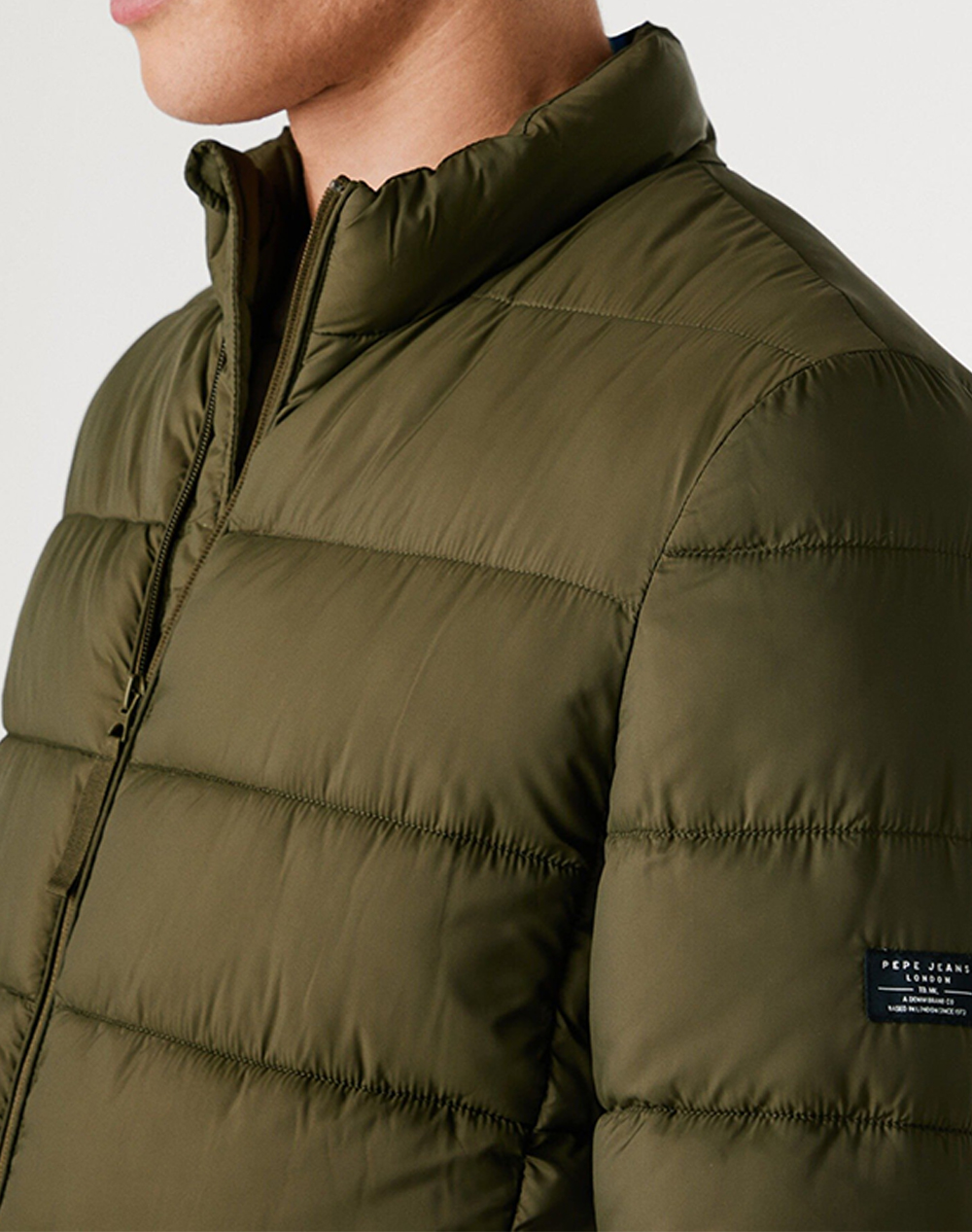 PEPE JEANS DROP 3A PUFFER JACKET ΜΠΟΥΦΑΝ ΑΝΔΡΙΚΟ PM4027171-679/MILITARY GRN ArmyGreen φωτογραφία