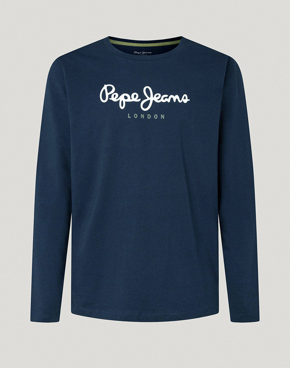 PEPE JEANS NOS EGGO LONG N ΜΠΛΟΥΖΑ ΑΝΔΡΙΚΟ PM508209-595/NAVY NavyBlue
