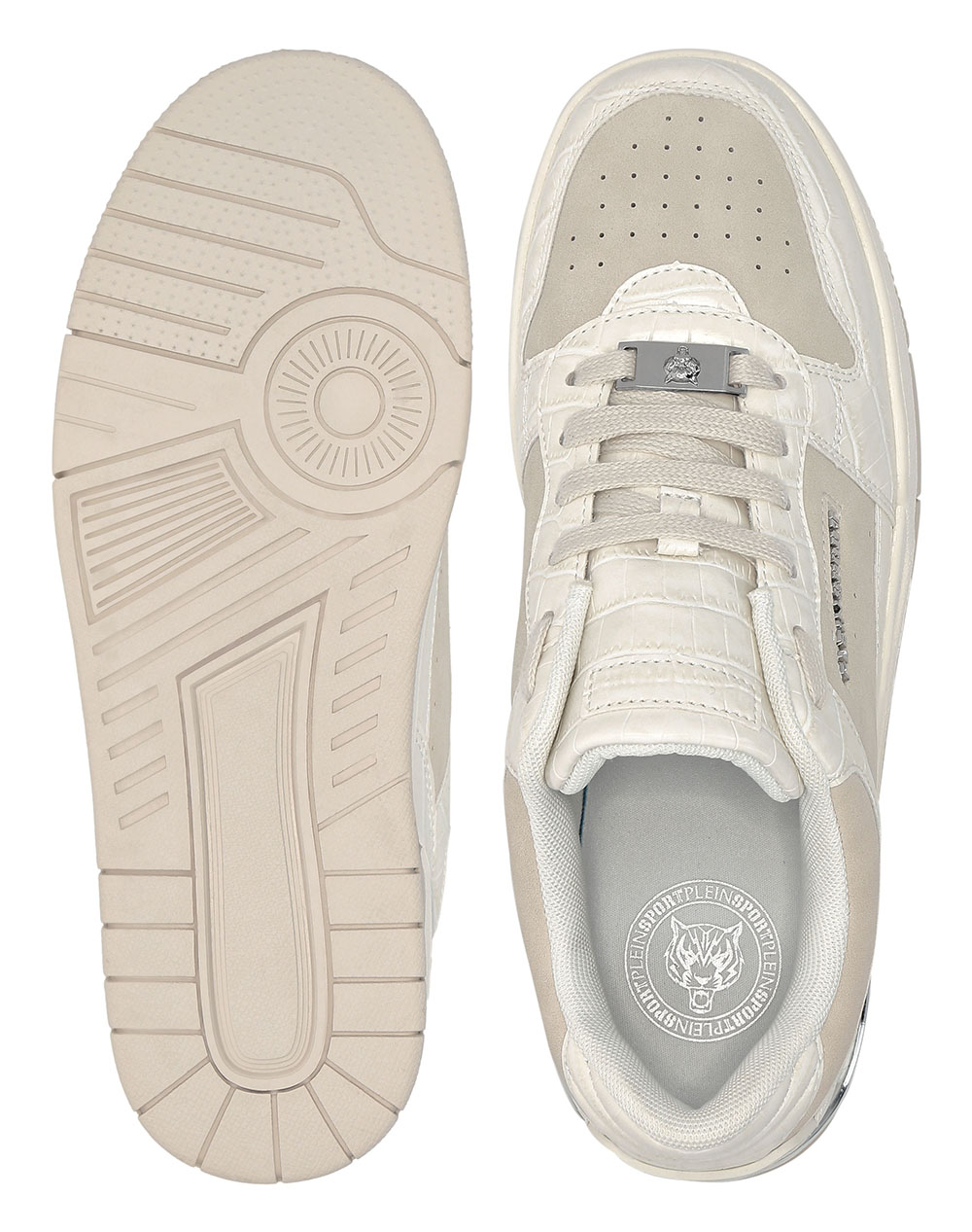 PLEIN SPORT FAES USC0795 STE003N VIPER LUXE // GEN.X.05 SNEAKER LOW PLEIN SPORT FAES USC0795 STE003N-01 OffWhite φωτογραφία