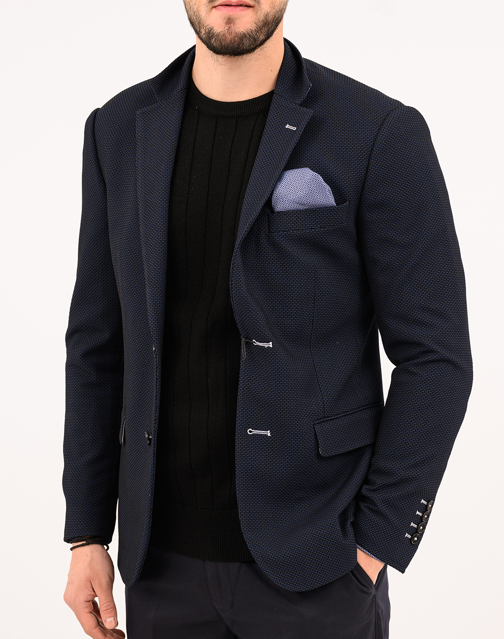 PREEND PRE END Pre End Hackett Blazer 03-100366-07087 DarkBlue