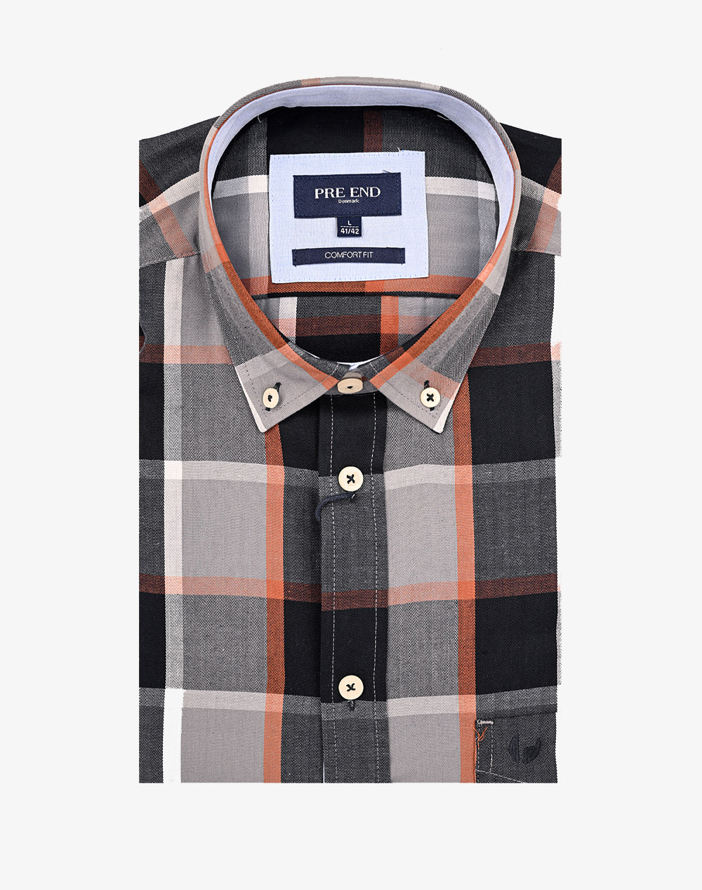 PREEND PRE END PErome LS shirt 31-100556-9042 Gray