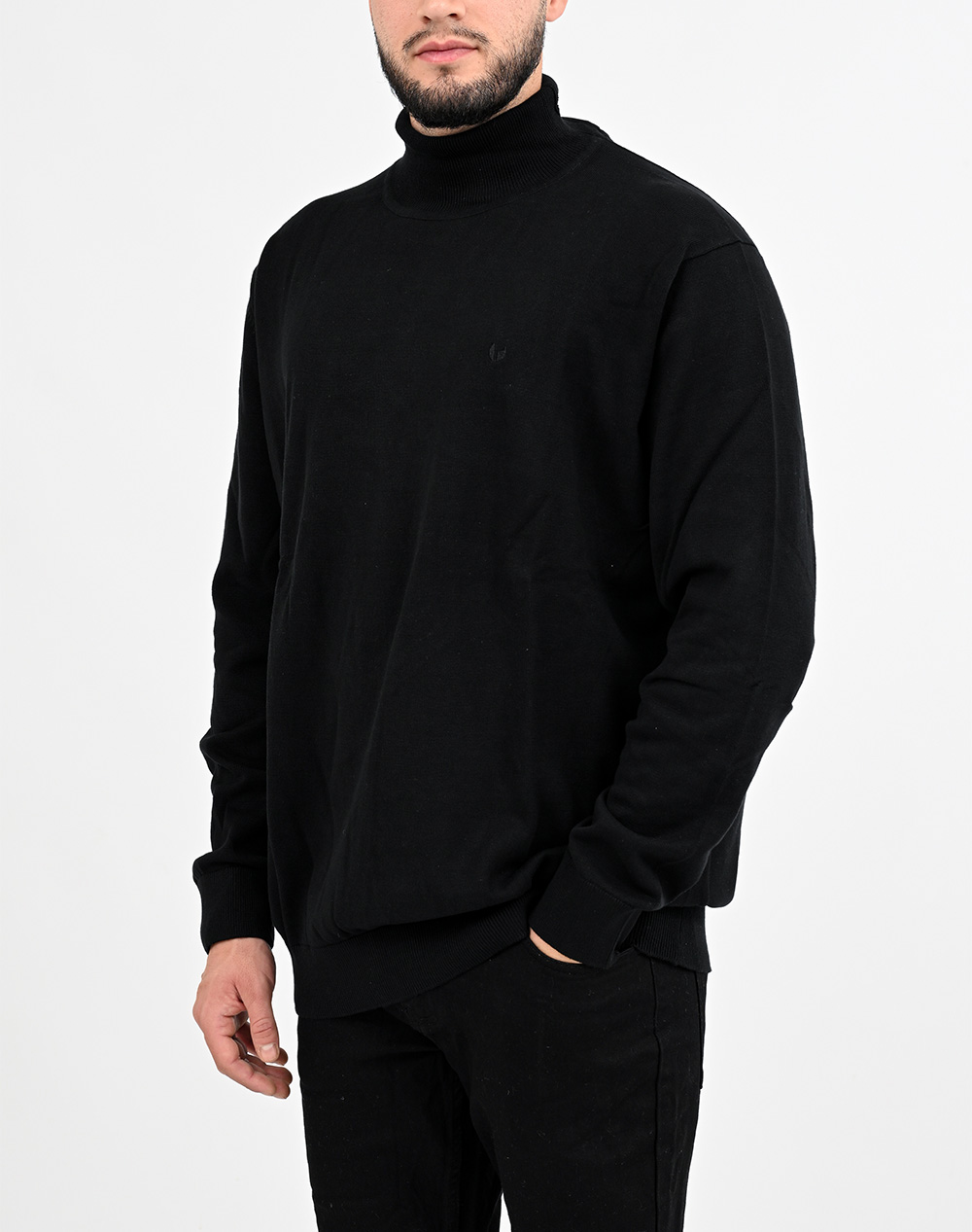 PREEND PRE END Pre End Malcom Roll Knit 21-100526-9070 Black