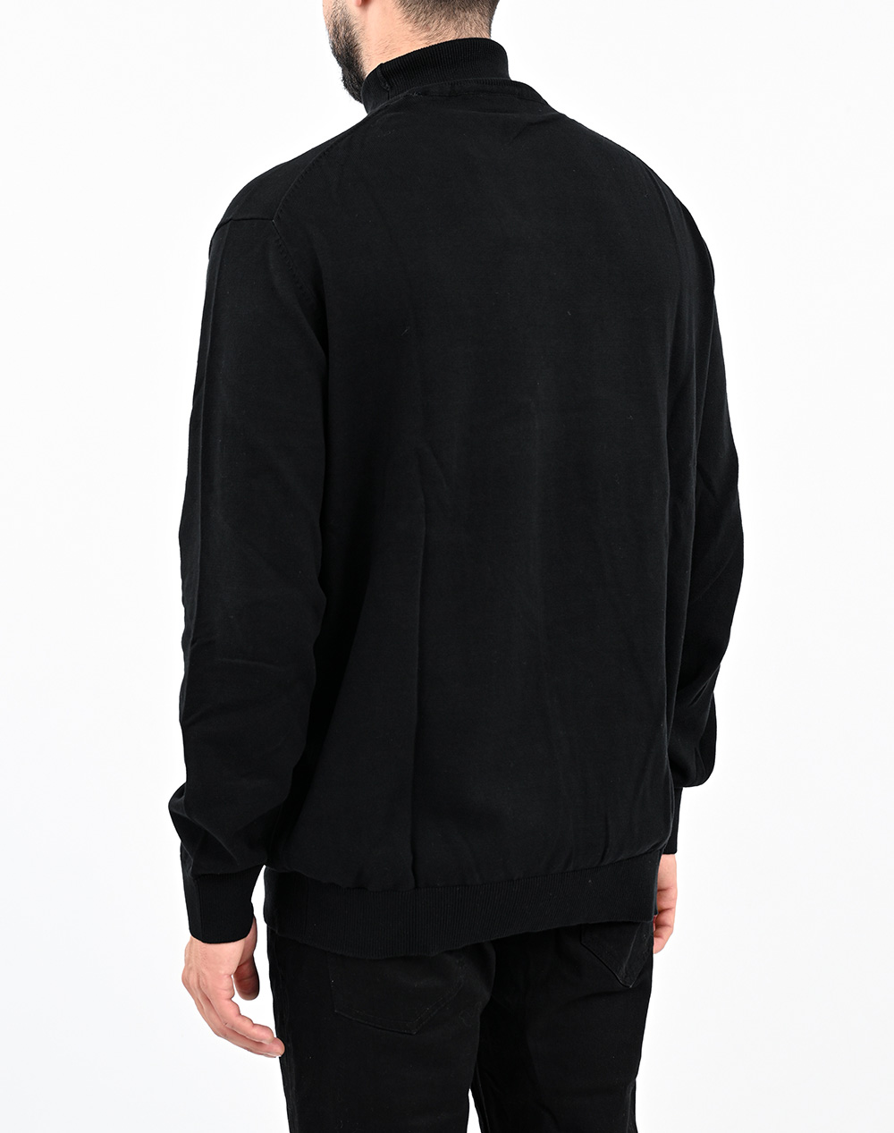 PRE END Pre End Malcom Roll Knit 21-100526-9070 Black φωτογραφία