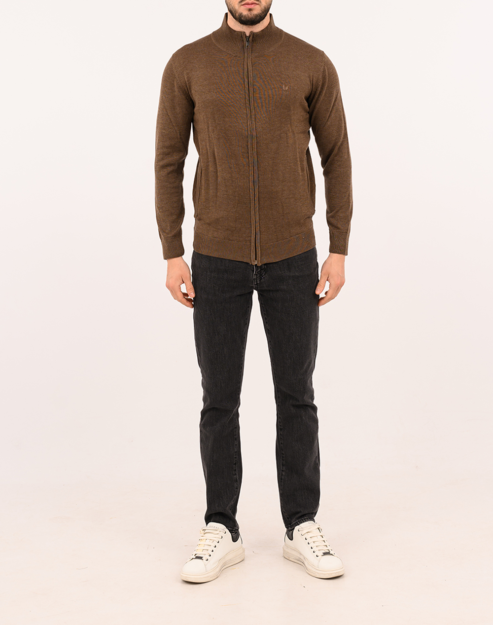 PRE END Pre End Malcom C Cardigan 24-100359-6536 Brown φωτογραφία