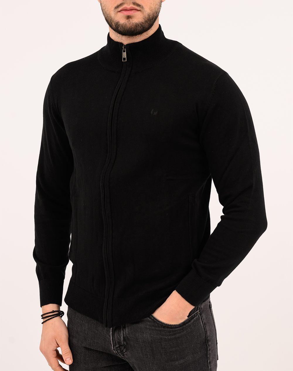PREEND PRE END Pre End Malcom C Cardigan 24-100359-9070 JetBlack