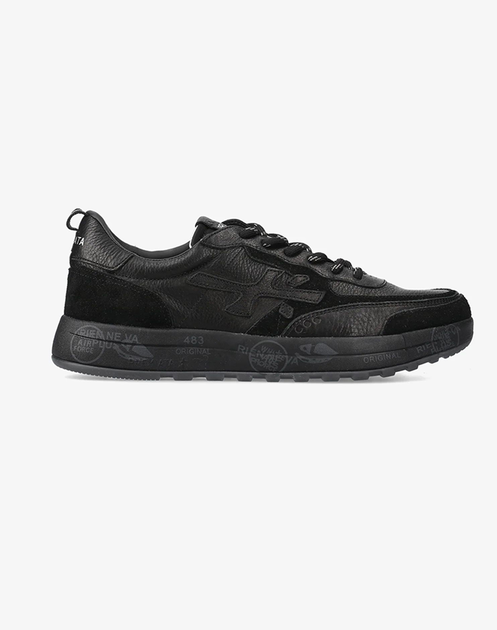 PREMIATA PREMIATA SNEAKERS NOUS VAR 7732-BLACK Black
