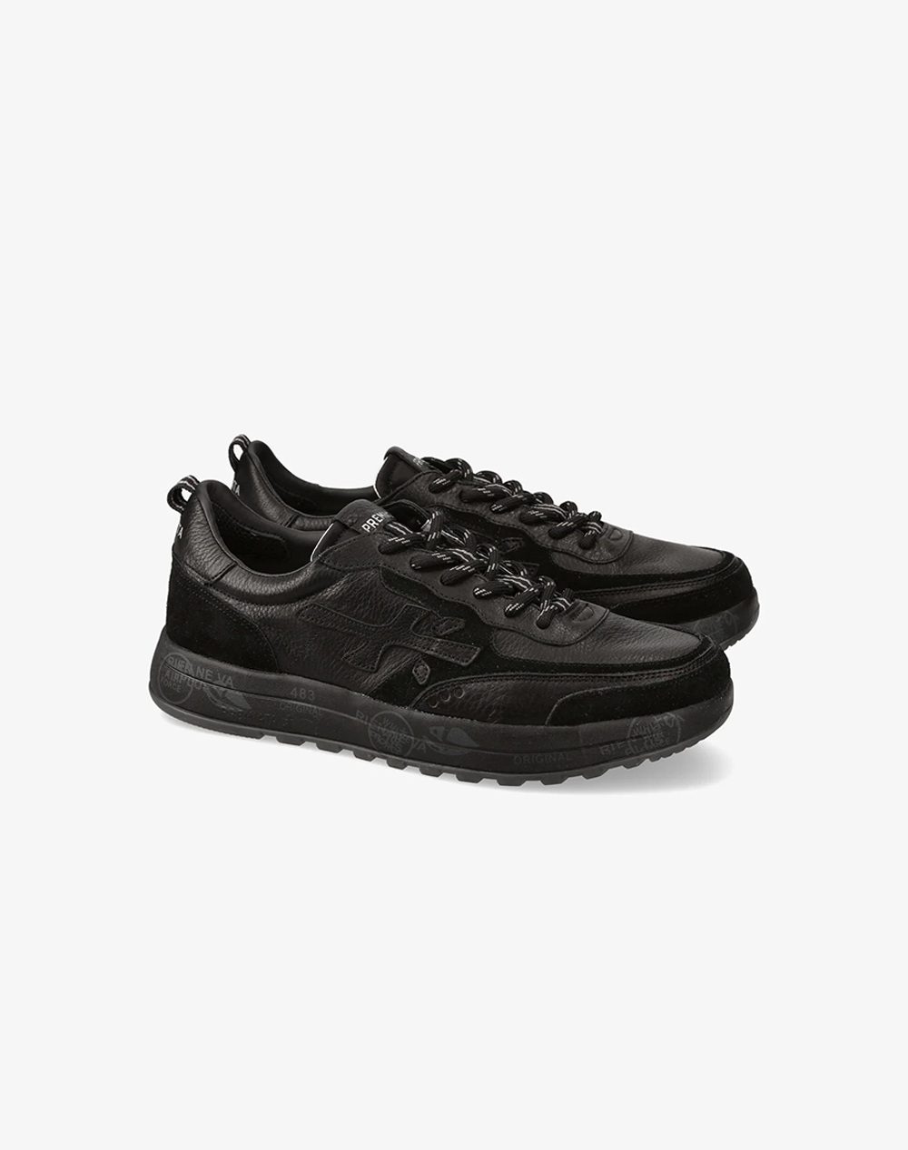 PREMIATA SNEAKERS NOUS VAR 7732-BLACK Black φωτογραφία