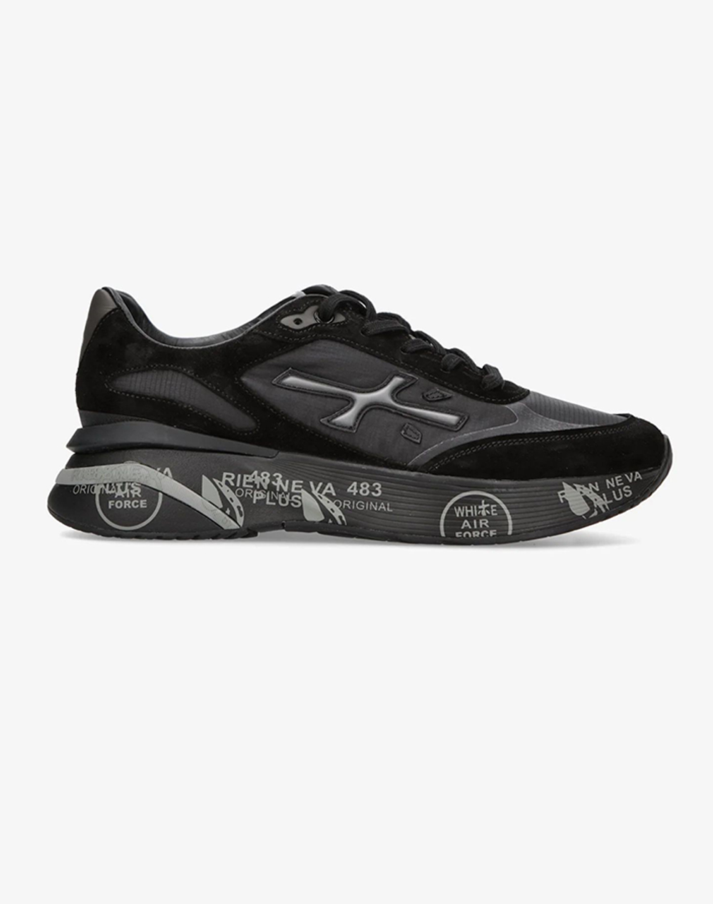PREMIATA PREMIATA SNEAKERS MOERUN VAR 6445-BLACK Black