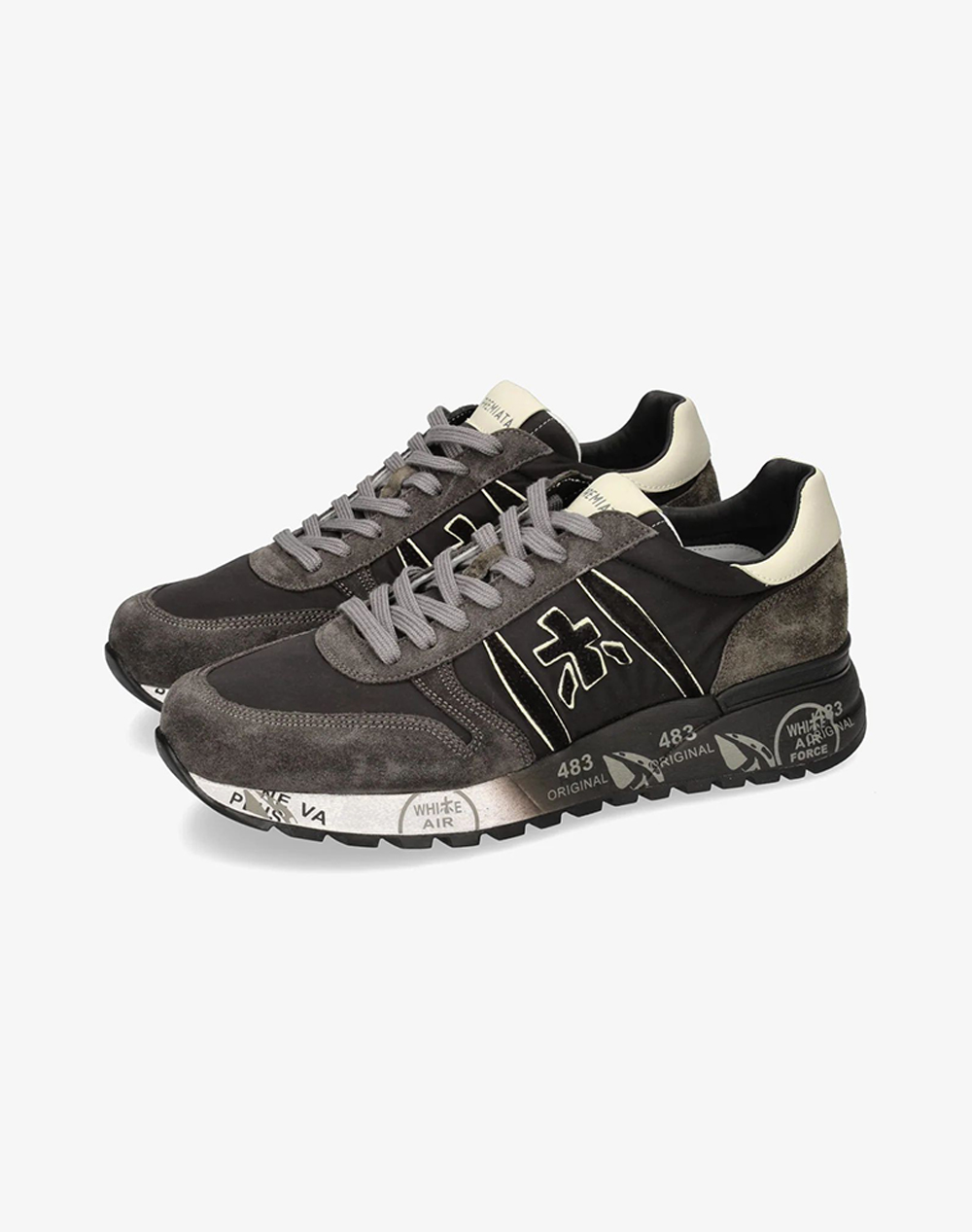PREMIATA SNEAKERS LANDER VAR 4951-BROWN Mixed φωτογραφία