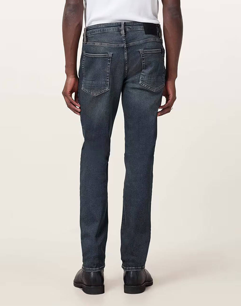 ALL SAINTS SID M023EB-INDIGO BLUE DenimDarkBlue φωτογραφία