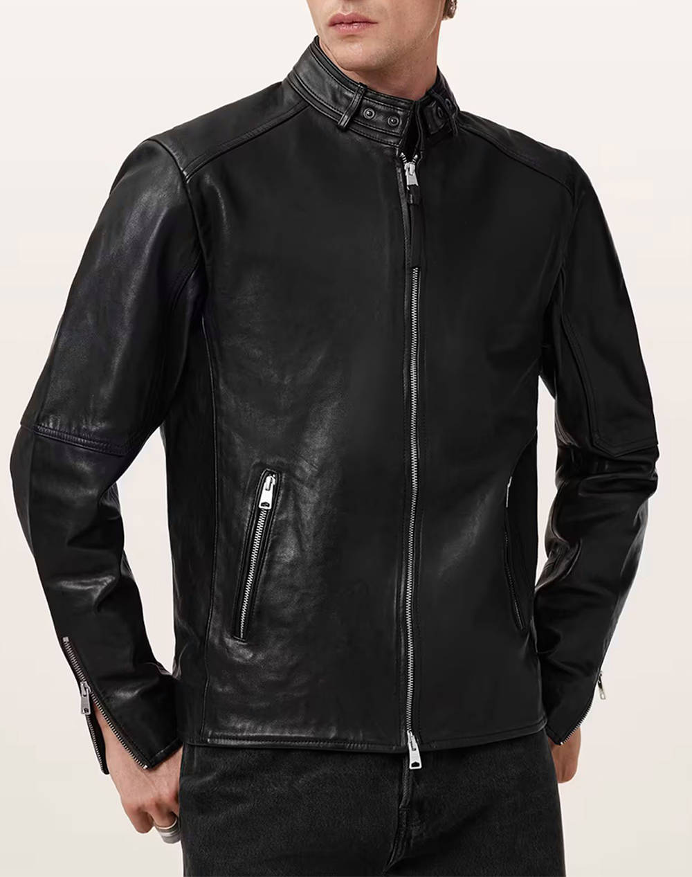 ALL SAINTS ALL SAINTS CORA JACKET M064LB-JET BLACK JetBlack
