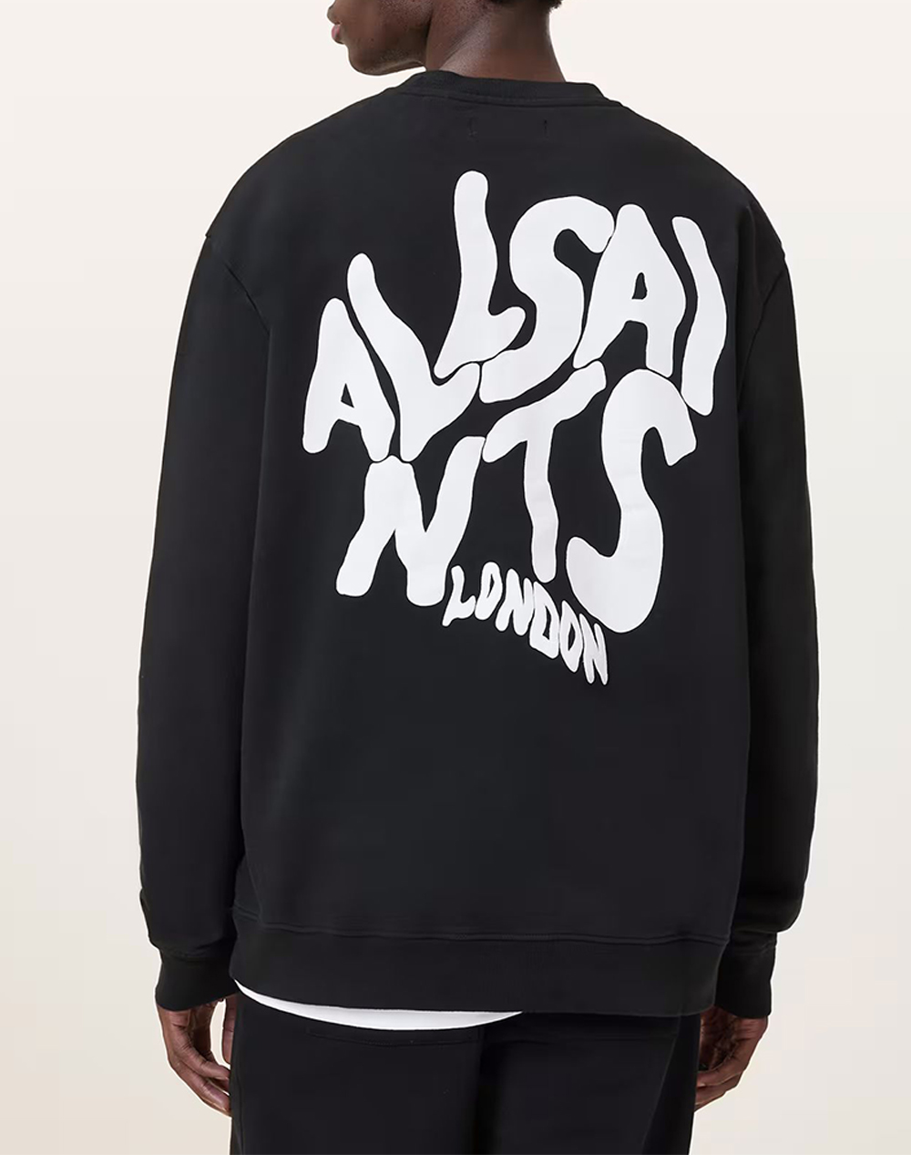 ALL SAINTS ORLANDO CREW M058NB-JET BLACK JetBlack φωτογραφία