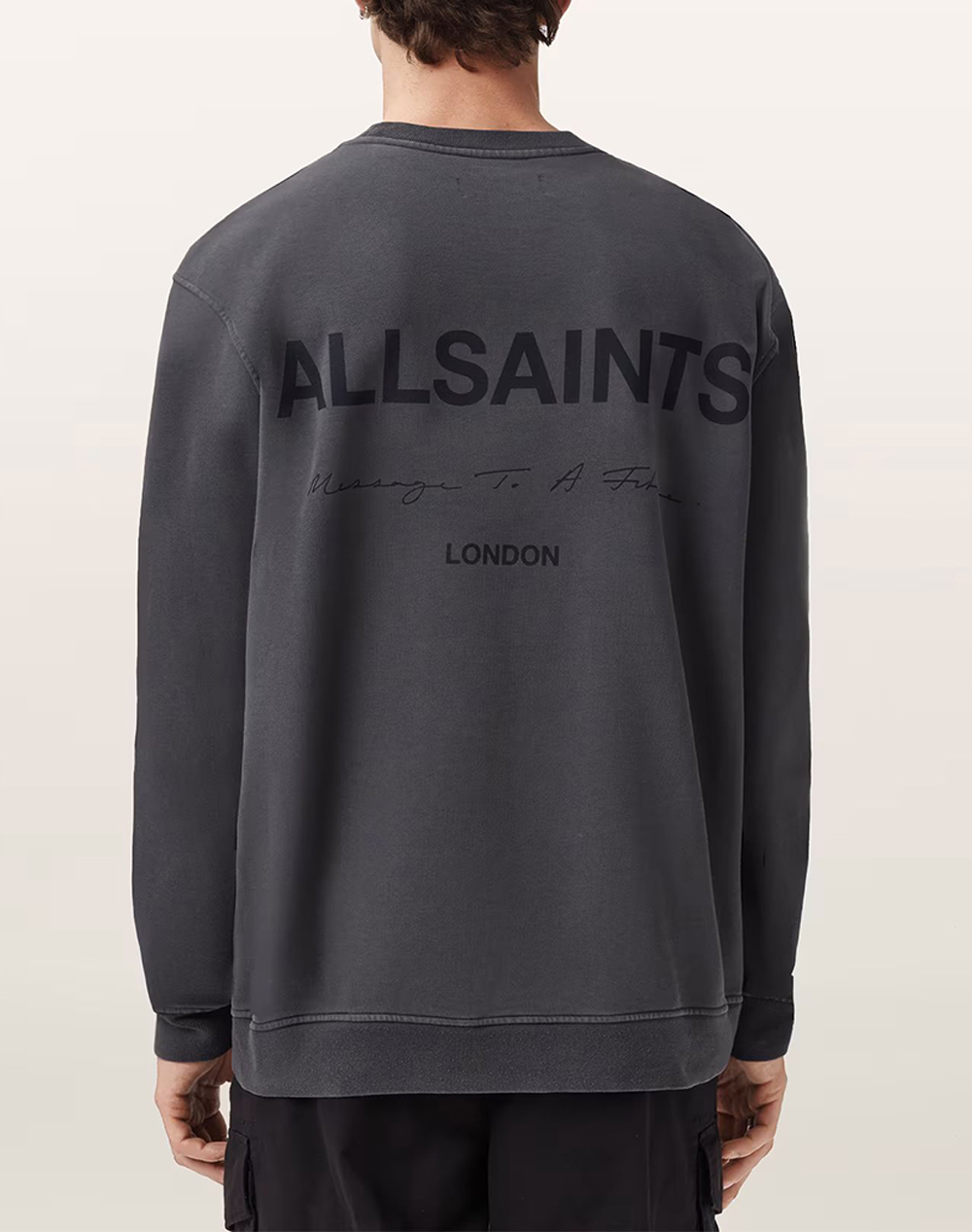 ALL SAINTS FUTURE CREW M001ND-SUNIL BLUE SteelBlue φωτογραφία