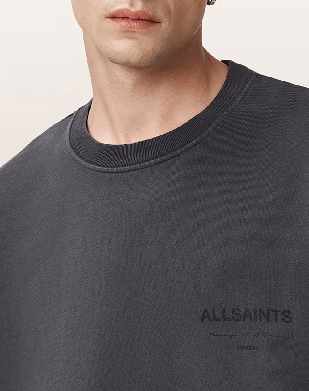 ALL SAINTS FUTURE CREW M001ND-SUNIL BLUE SteelBlue φωτογραφία