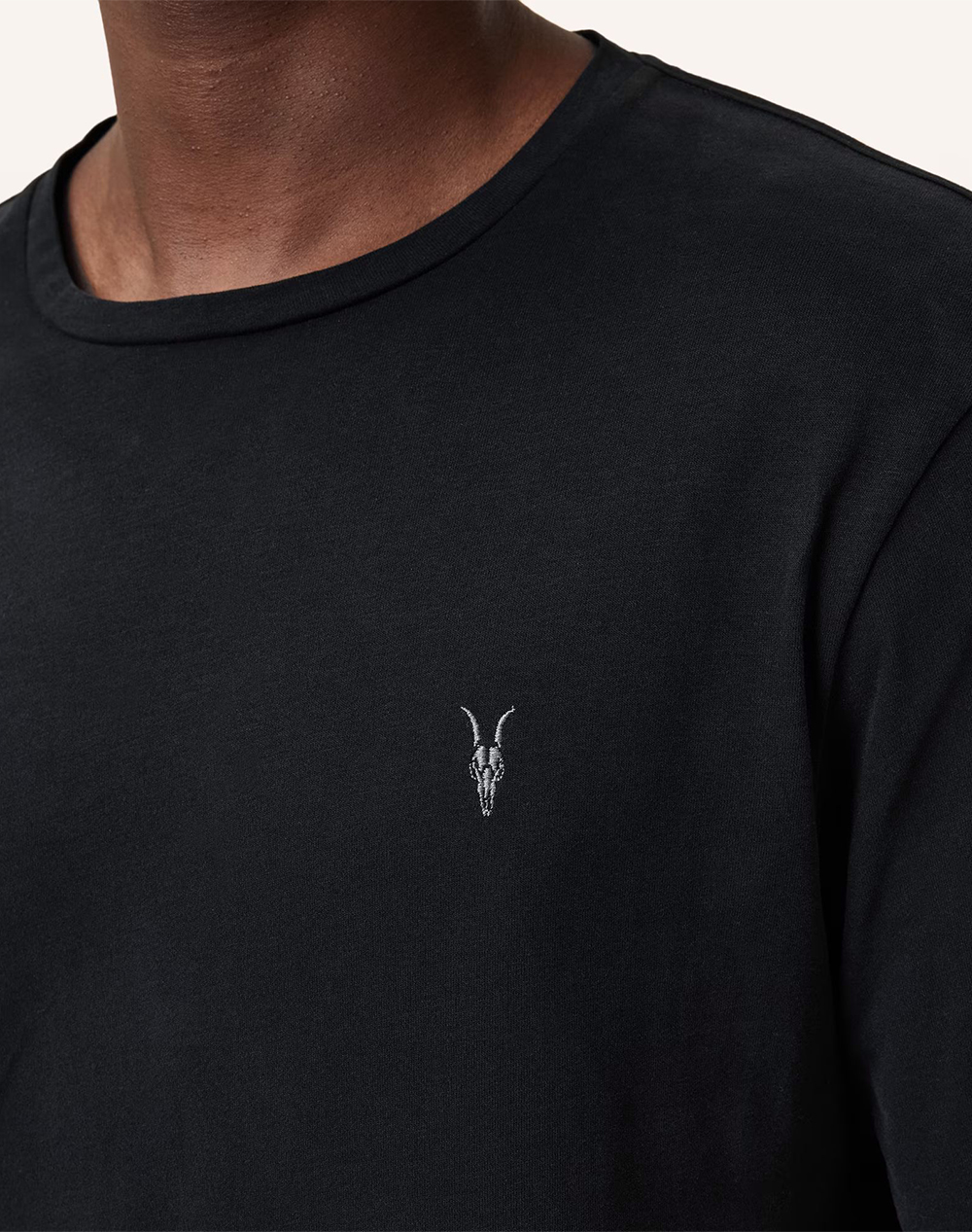 ALL SAINTS BRACE LS CREW M033JB-JET BLACK JetBlack φωτογραφία