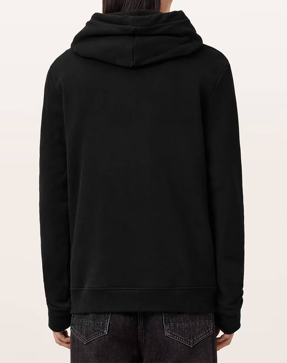 ALL SAINTS RAVEN OTH HOODY M003NZ-BLACK Black φωτογραφία