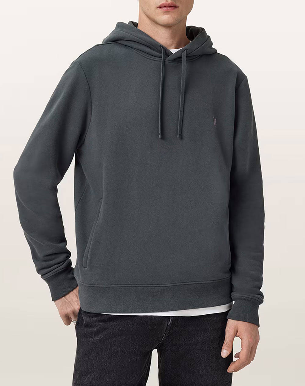 ALL SAINTS ALL SAINTS RAVEN OTH HOODY M003NZ-SUNIL BLUE SteelBlue