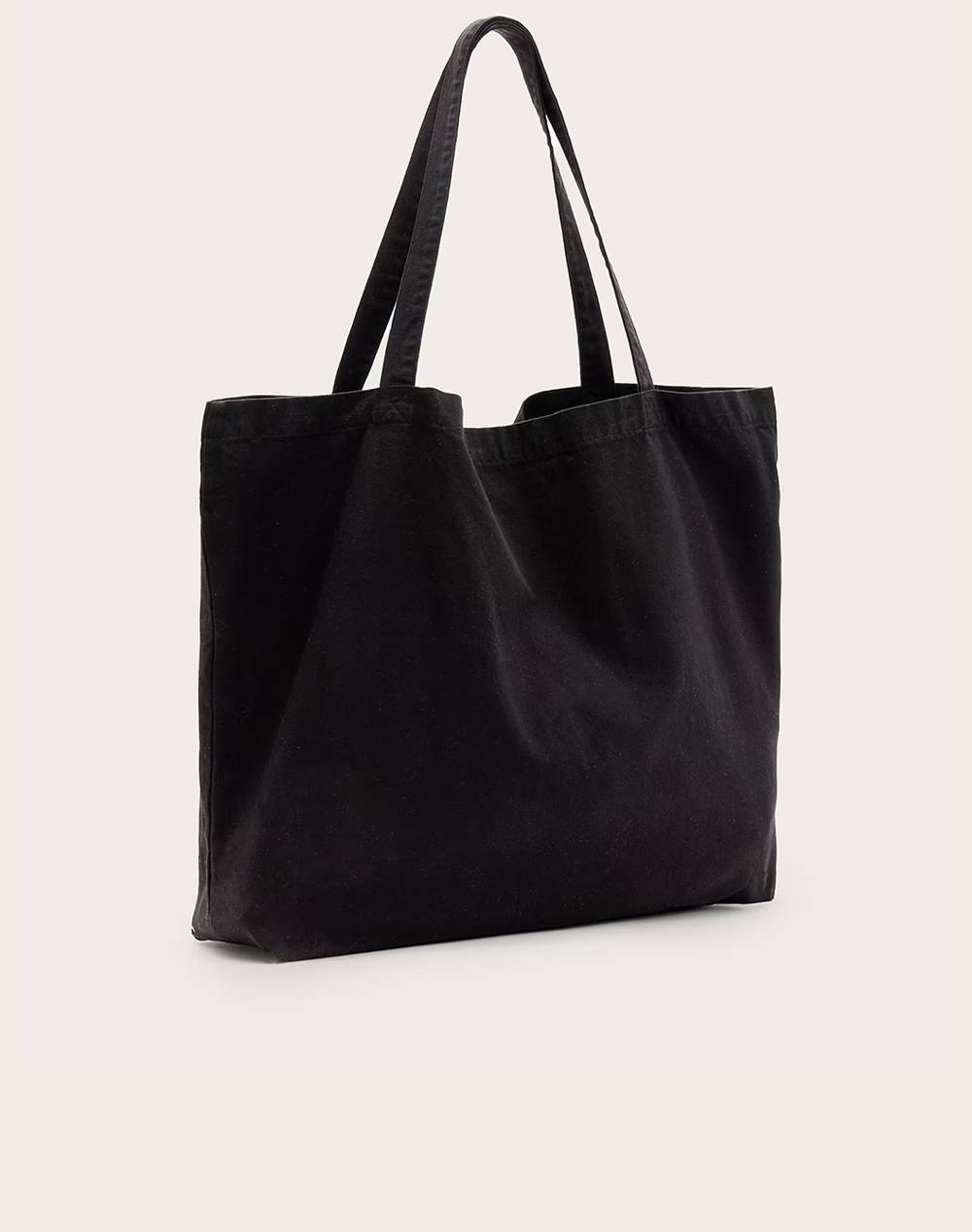 ALL SAINTS UNDERGROUND TOTE (Διαστάσεις: 35 x 49 x 12εκ.) M170XB-Black/Chalk Black φωτογραφία