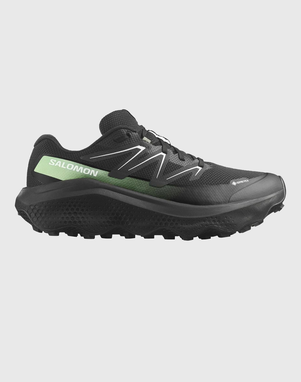 SALOMON TRAIL RUNNING - ULTRA ULTRA FLOW 2 GTX BLAC BLACK / BLACK / PATINA GREEN ΠΑΠΟΥΤΣΙ ΑΝΔΡΙΚΟ L47981400-UNIQUE JetBlack